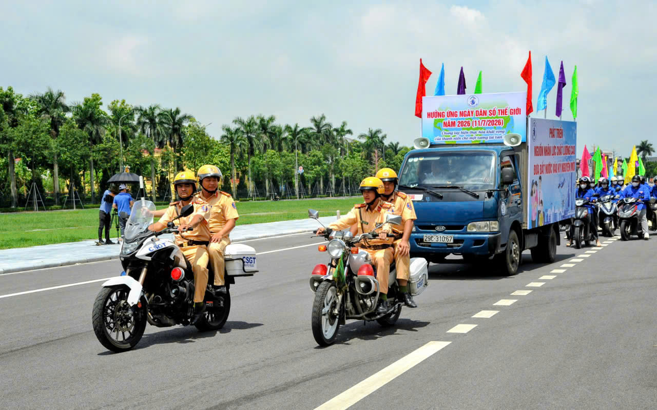 Lễ mít tinh hưởng ứng Ngày Dân số Thế giới năm 2026